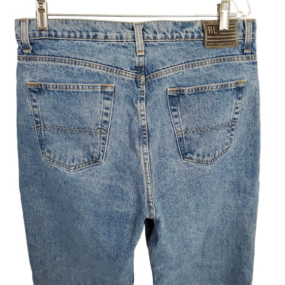 Polo Jeans Company Ralph Lauren Mens Sz 36x30 Jeans Denim Relaxed Hi Rise 35X29 - Picture 7 of 11